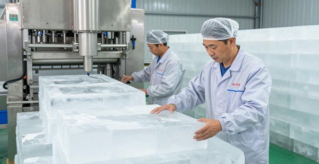 降温大冰块厂家哪家靠谱？良臣制冰厂直供批发