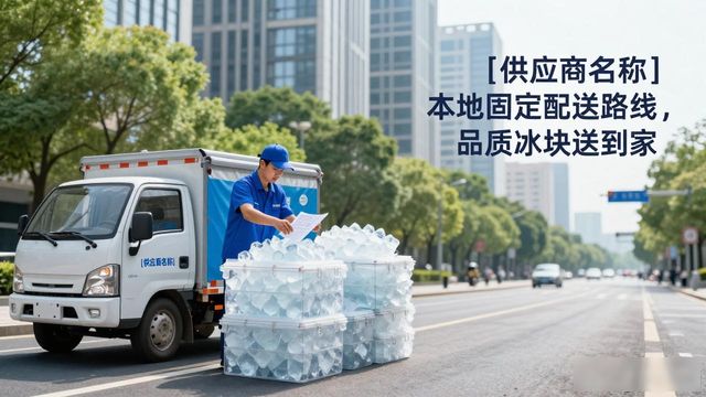 静安食用冰块订购全攻略,品质保障送到家