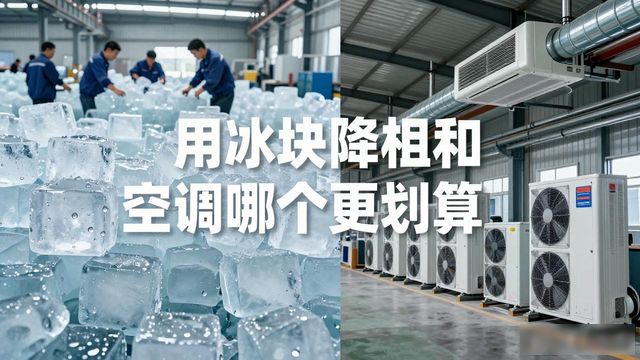 静安夏季车间降温大冰块，工厂防暑新选择