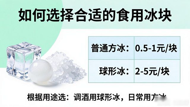 静安食用冰块多少钱 价格与选择全解析