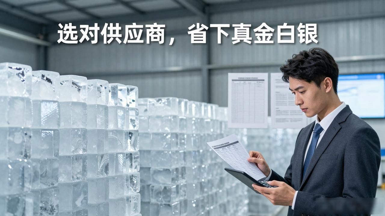 2026年静安工业冰块价格避坑指南：选对供应商省下真金白银
