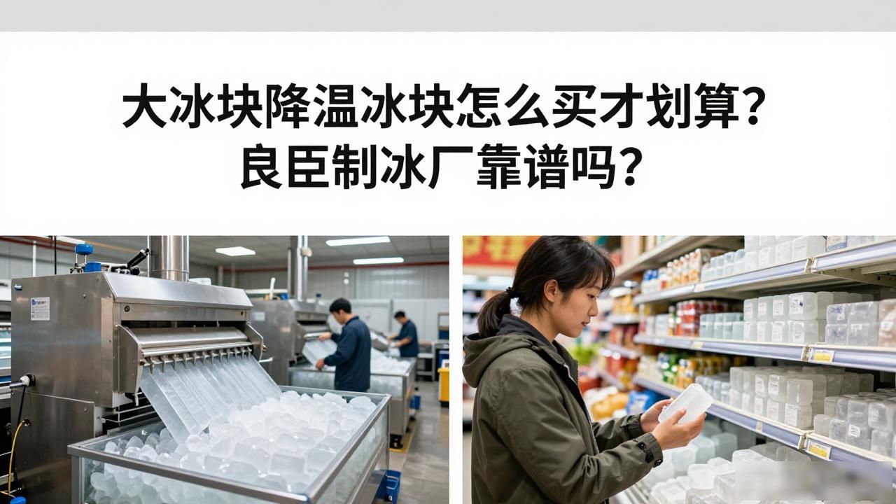 静安大冰块降温冰块怎么买才划算？良臣制冰厂靠谱吗？