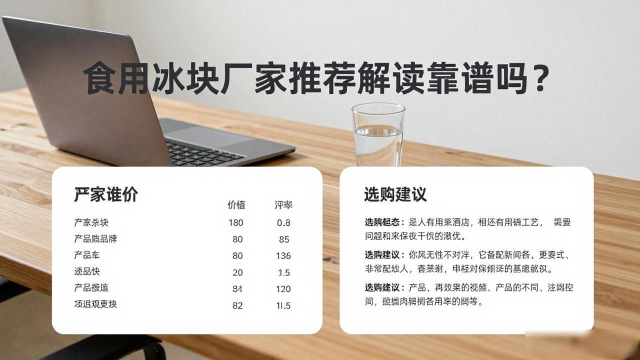 静安食用冰块厂家推荐解读靠谱吗？