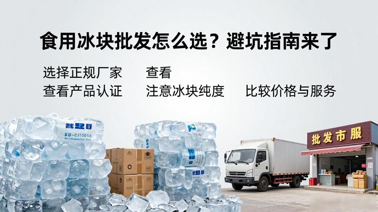静安食用冰块批发怎么选？避坑指南来了