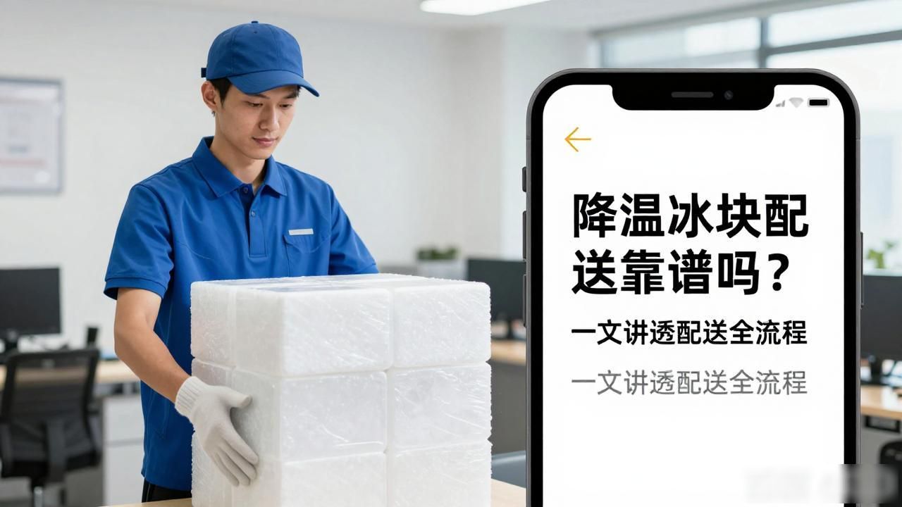静安降温冰块配送靠谱吗？一文讲透配送全流程