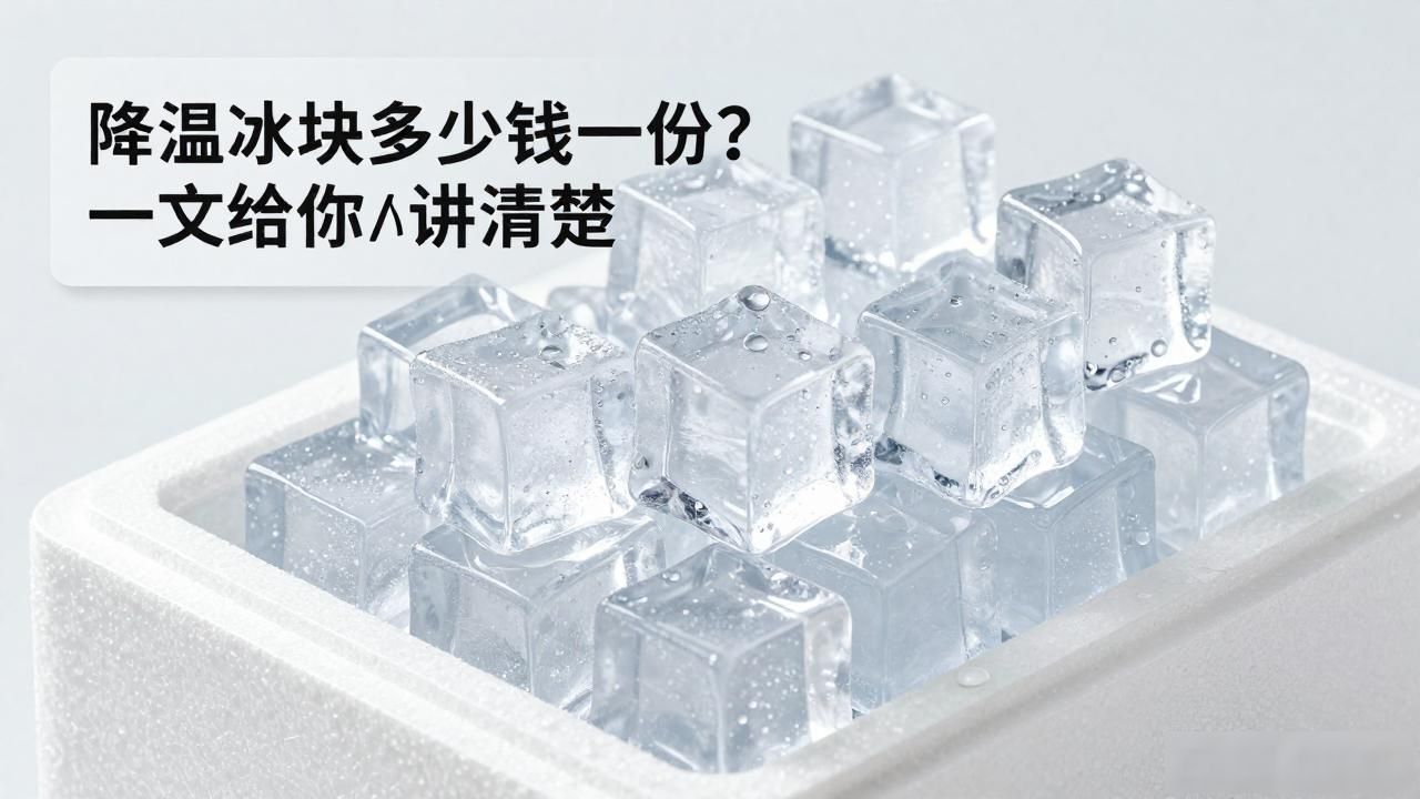 静安降温冰块多少钱一份？一文给你讲清楚