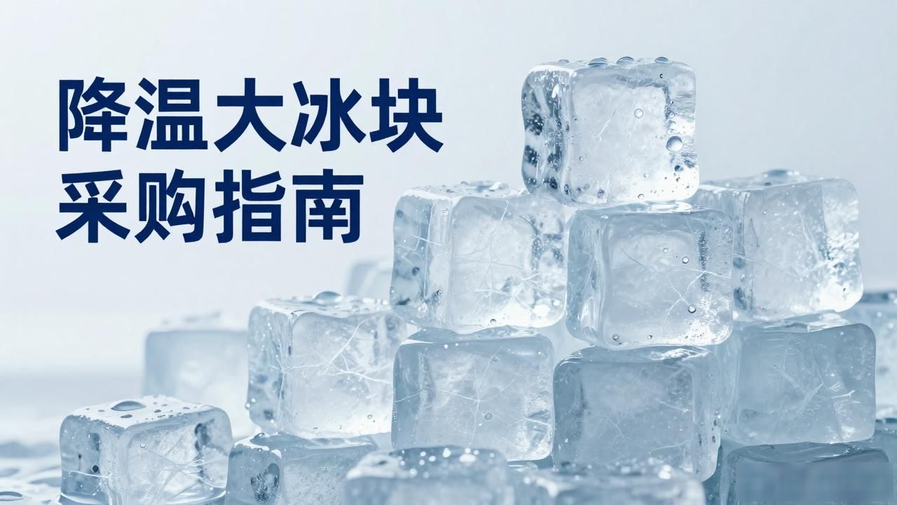 降温大冰块采购指南：静安哪家靠谱价格低？