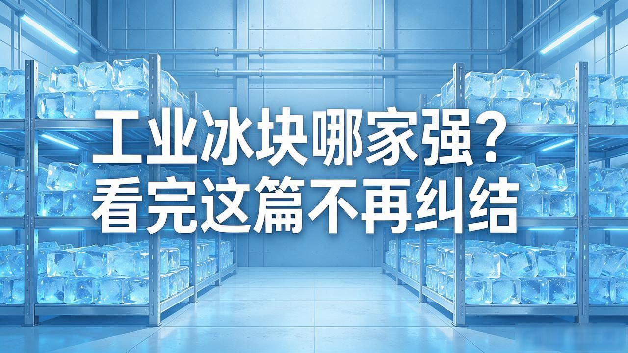 静安工业冰块哪家强?看完这篇不再纠结