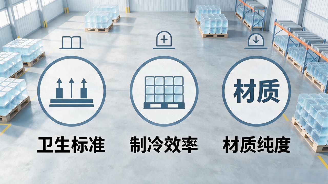静安工业冰块厂家怎么挑?记住这3个硬指标别踩坑