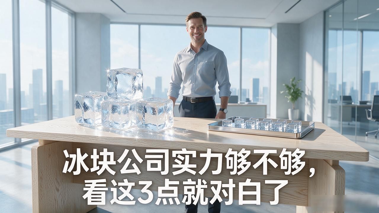 静安冰块公司实力够不够,看这3点就明白了