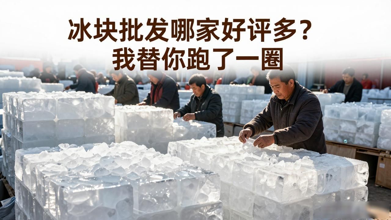 静安冰块批发哪家好评多?我替你跑了一圈